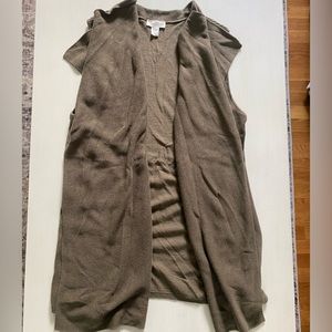 LOFT women’s tank cardigan